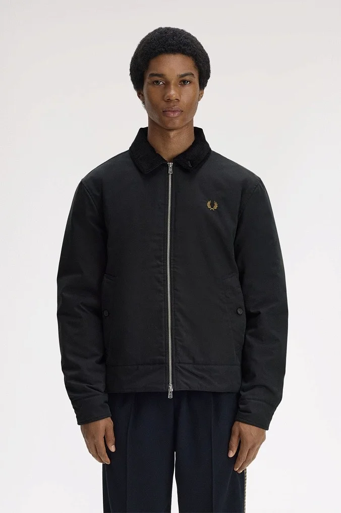 Куртка Fred Perry Cotton Caban Jacket